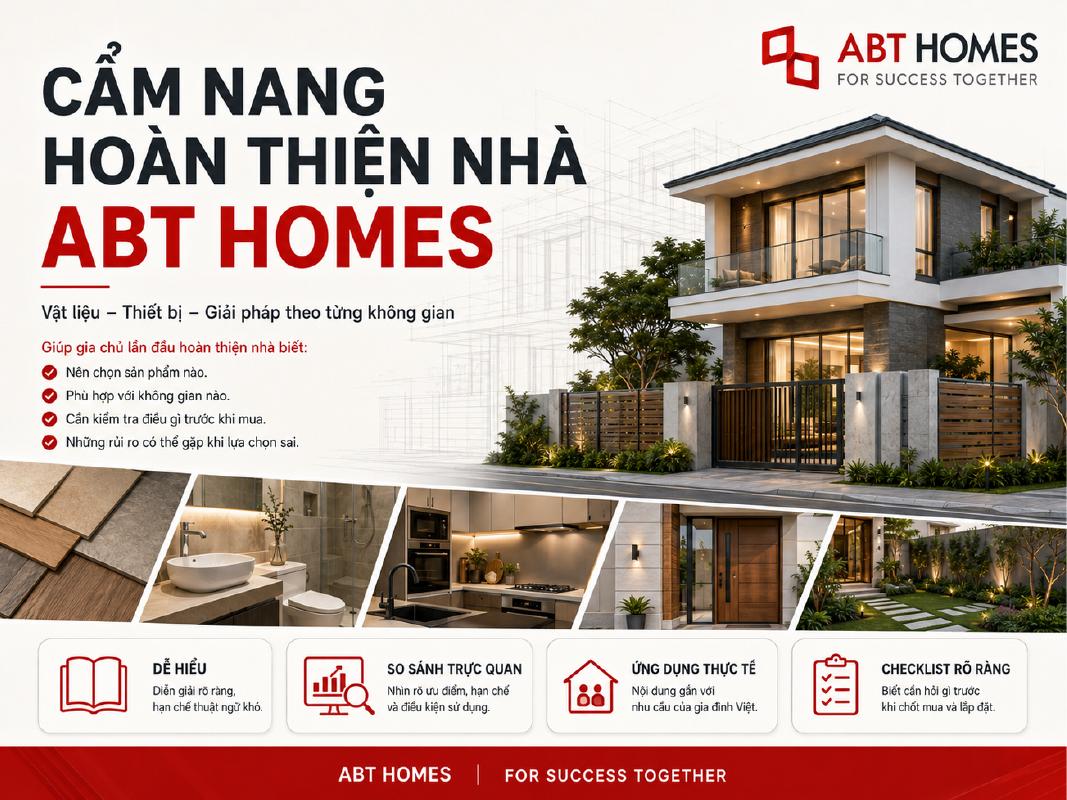 Cẩm nang Hoàn thiện nhà