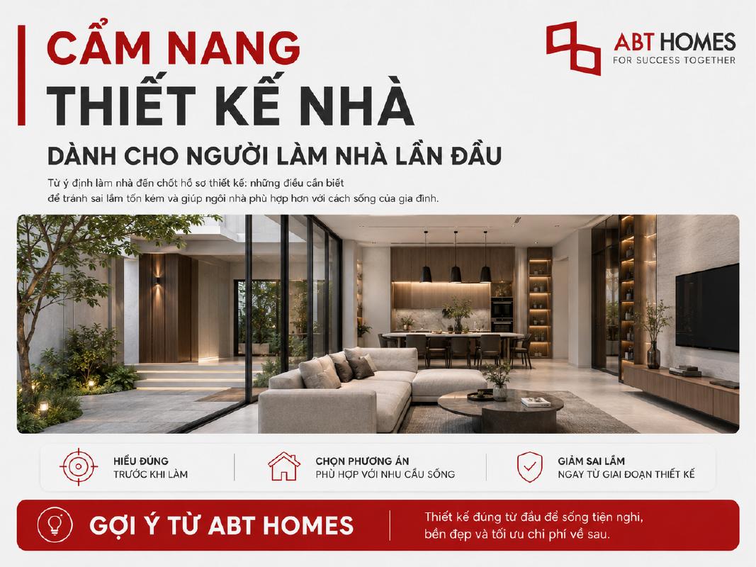 Cẩm nang Thiết kế nhà